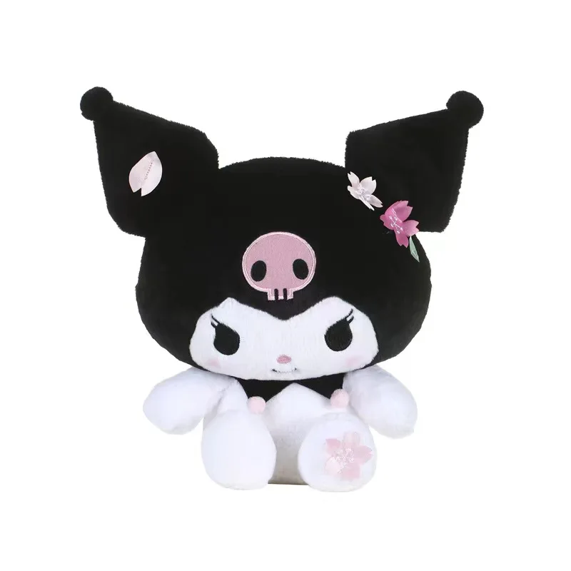 Sanrio Sakura Melody Kuromi Cinnamoroll плюшевые игрушки из мягкого хлопка с наполнителем для ТВ и