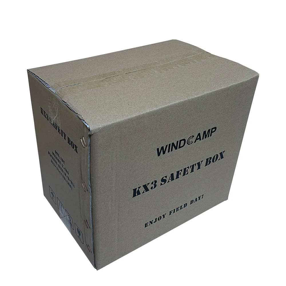 WINDCAMP Safety Portable Box + Battery Case for Elecraft KX3 Gobox enlarge