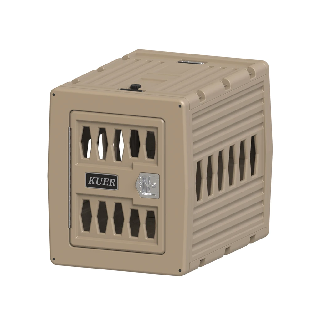 Автомобильная транспортная клетка KUER пластиковая вращающаяся портативная