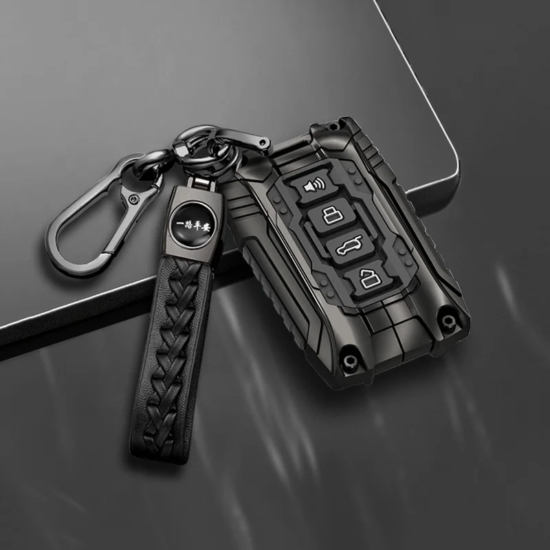 

Чехол для автомобильного ключа из цинкового сплава для Great Wall GWM WEY TANK 300 500 Tank300 Tank500, чехол для пульта дистанционного управления, держатель для ключей, аксессуары