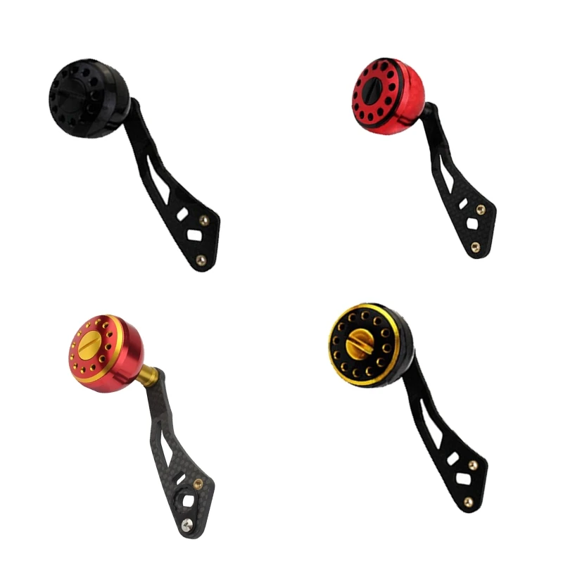 

Reel Handle Carbon Fiber Frame Alloy Knob Baitcasting Fishing Reel Handle Parts