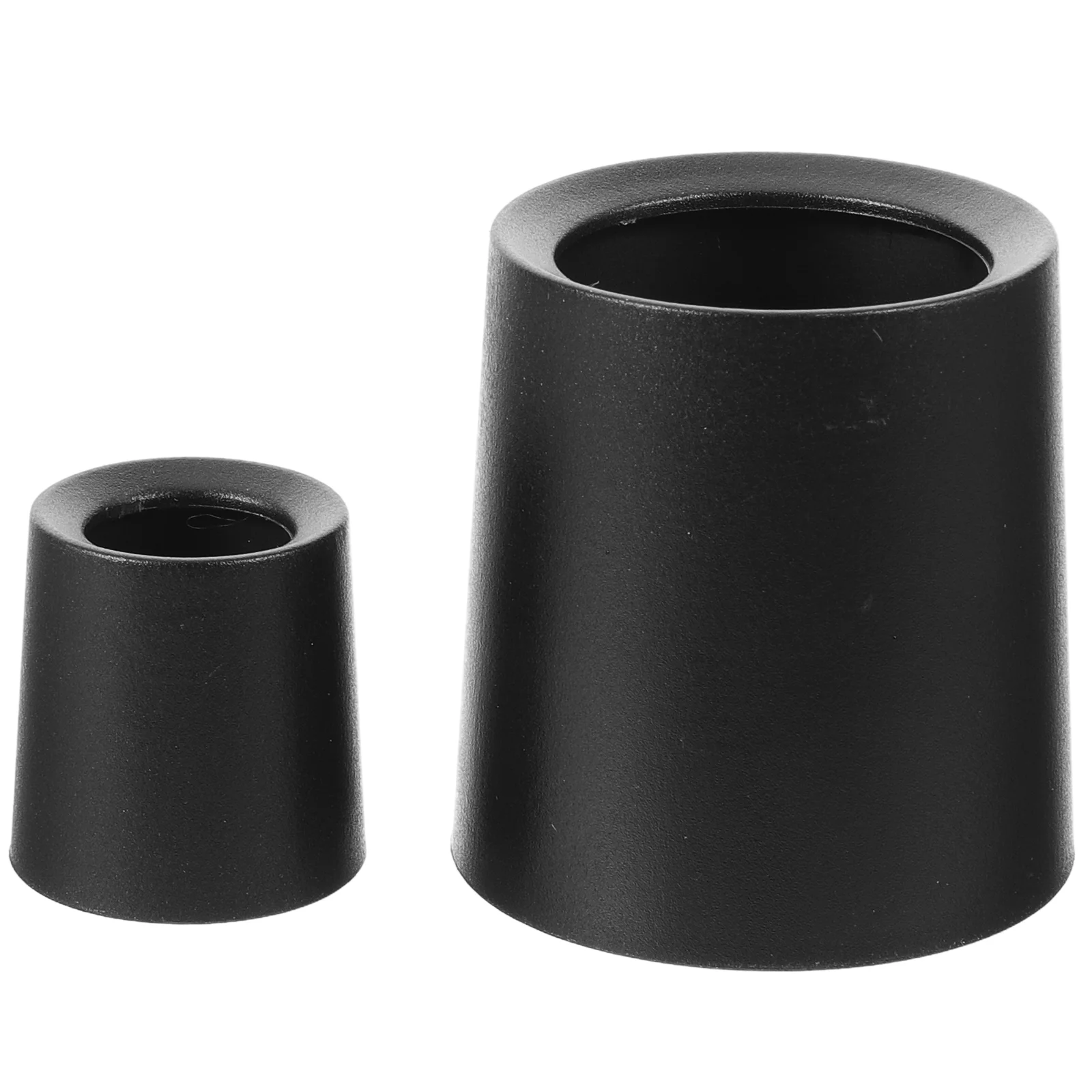 

2 Pcs Trash Can For House Ornament Decor Mini Supplies Dustbin Decorative Model Garbage Miniature