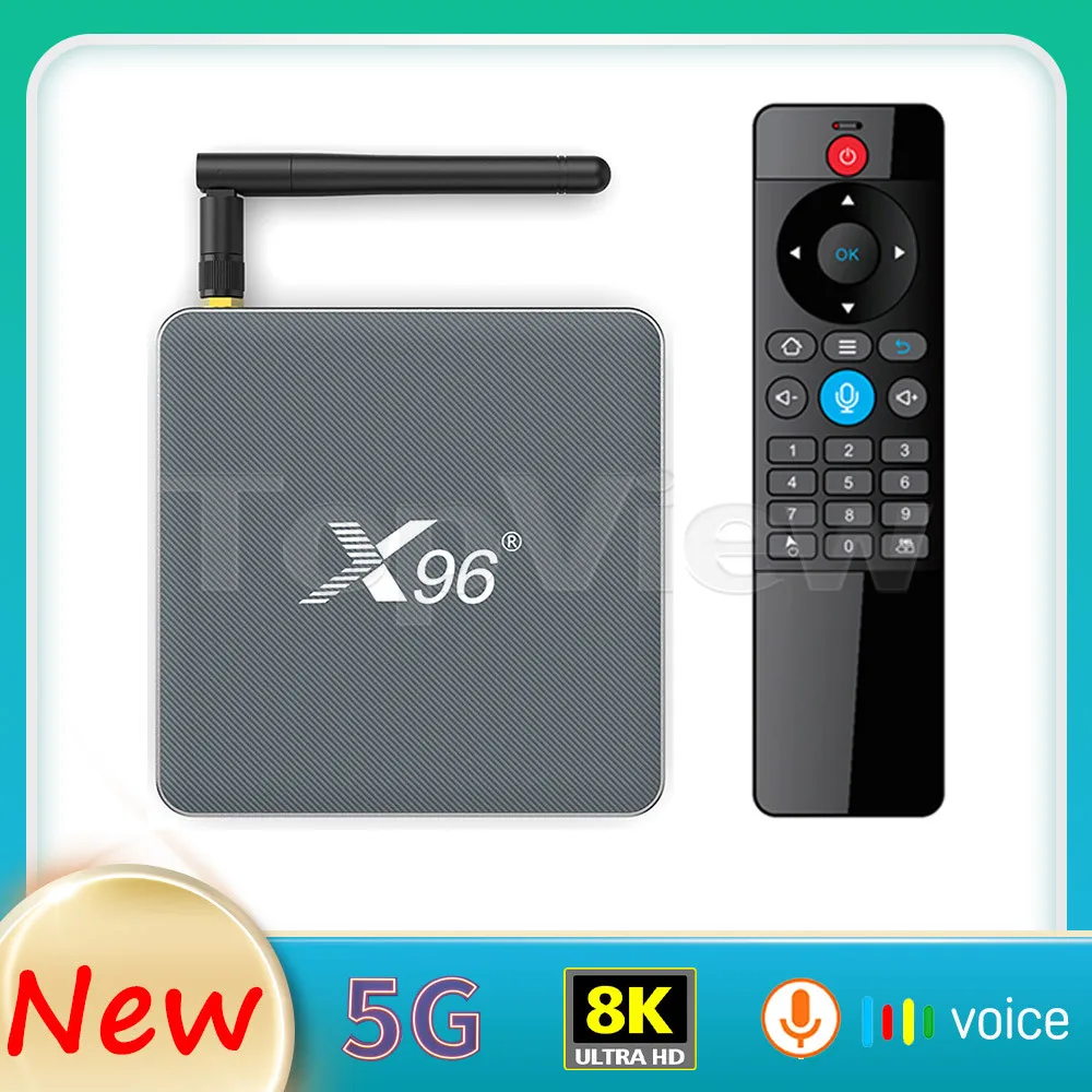 ТВ-приставка Android 11 0 2 4G Двойной Wi-Fi X96 X6 медиаплеер RK3566 Mali G52 2EE 1000M LAN BT4.0 8K H.265 HEVC HD |