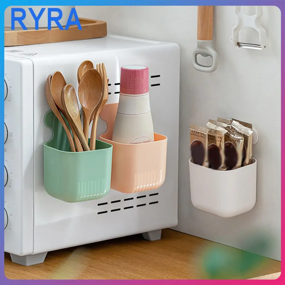 

Удобный Настенный Ящик для хранения, подвесной ящик для хранения, компактный контейнер для хранения, для кухни