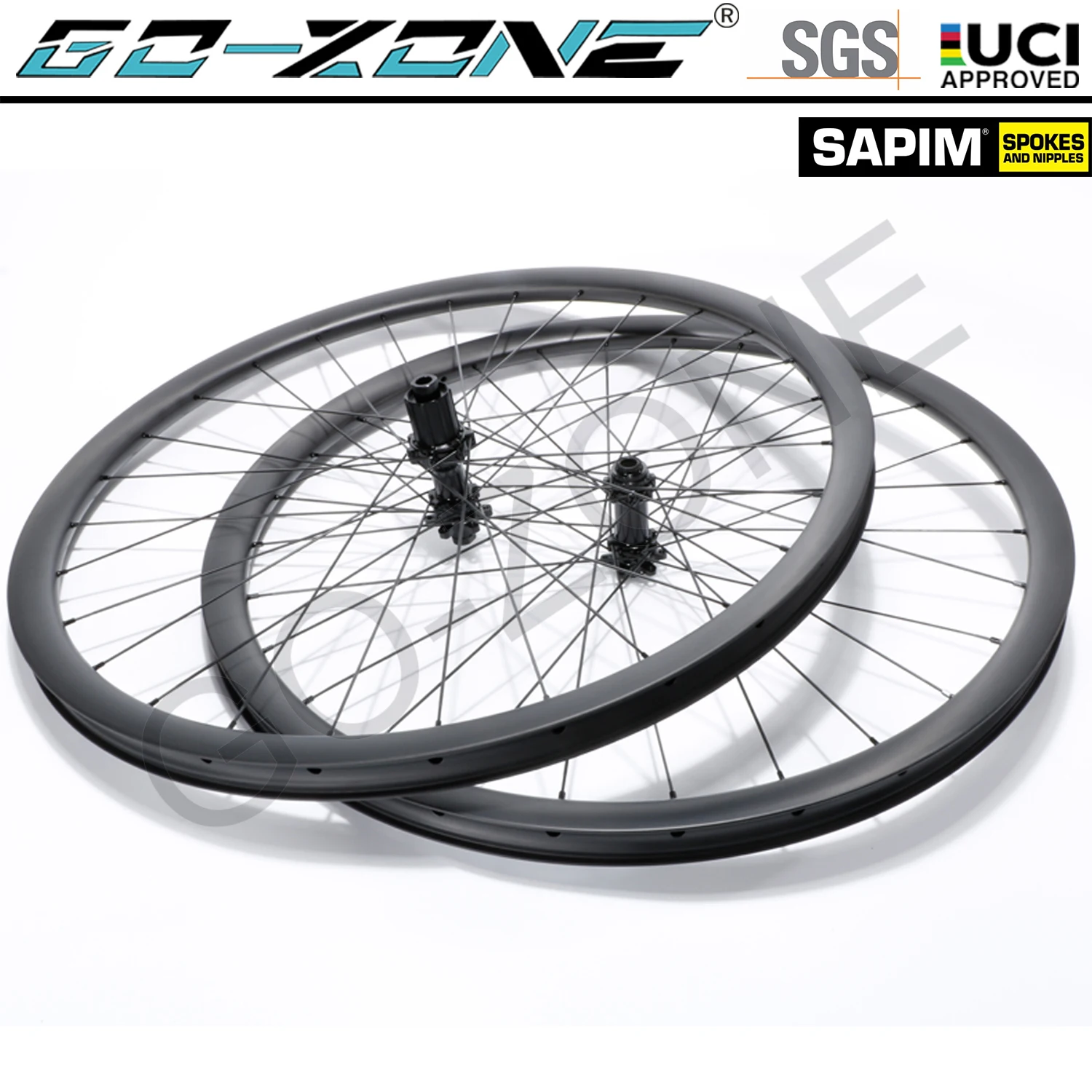 Комплект колес MTB 27.5er из углеродного легкого бескамерного волокна Spaim Shimano /Sram XD Thru