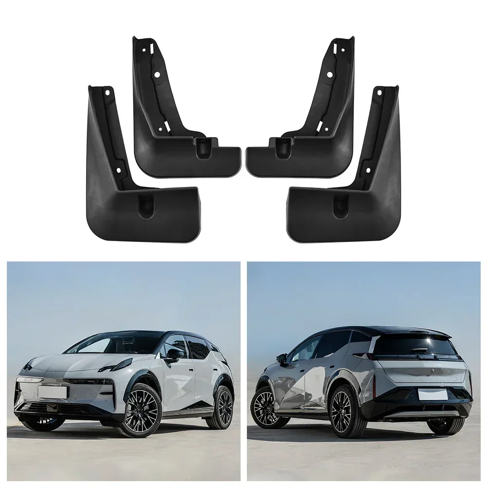 

4 шт. брызговики для ZEEKR X, 2025 г., брызговики, колеса, брызговики на крыло, передние и задние автомобильные аксессуары