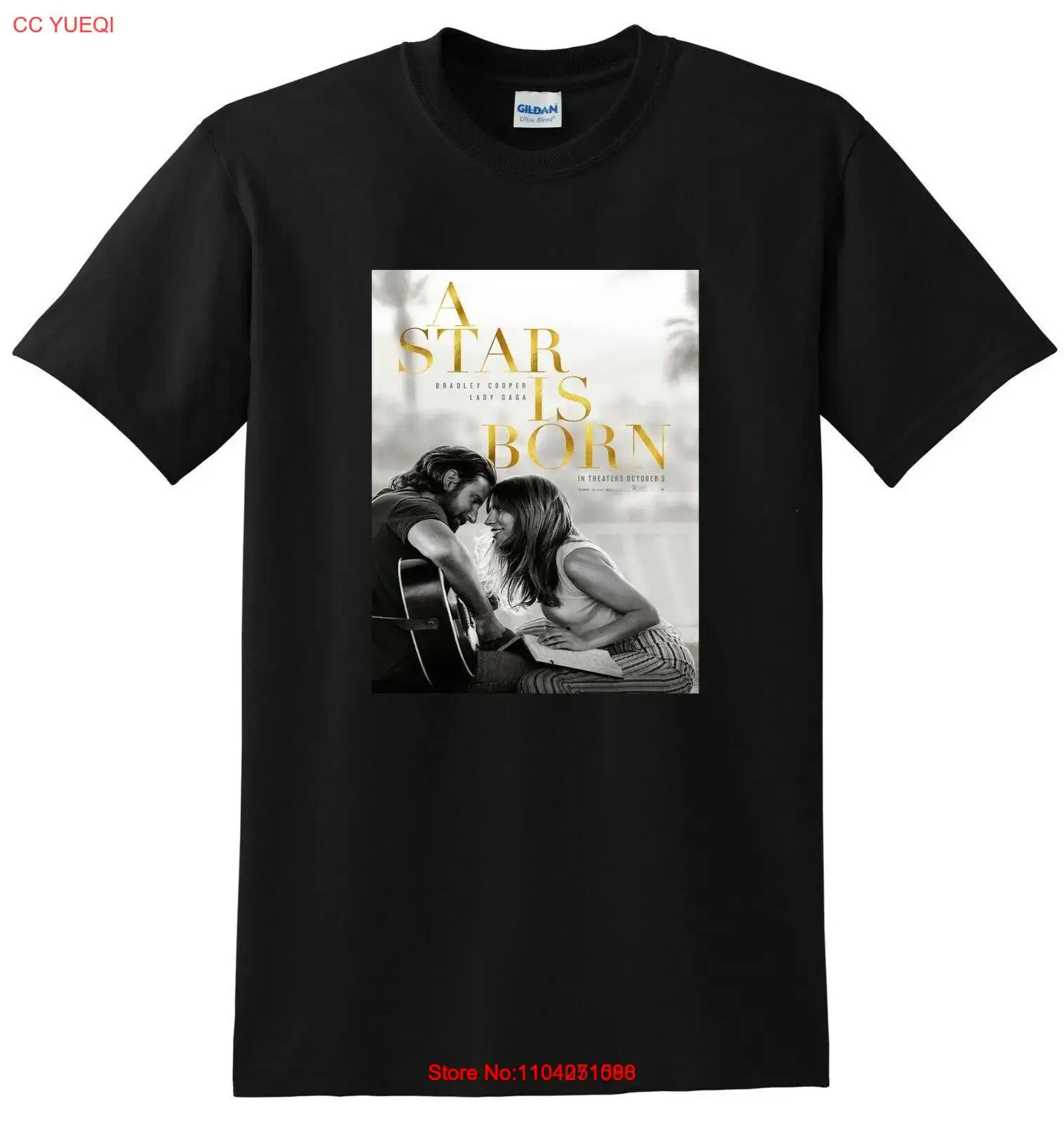 ФУТБОЛКА A STAR IS BORN 4k Bluray Обложка DVD Плакат Футболка МАЛЕНЬКАЯ СРЕДНЯЯ БОЛЬШАЯ XL