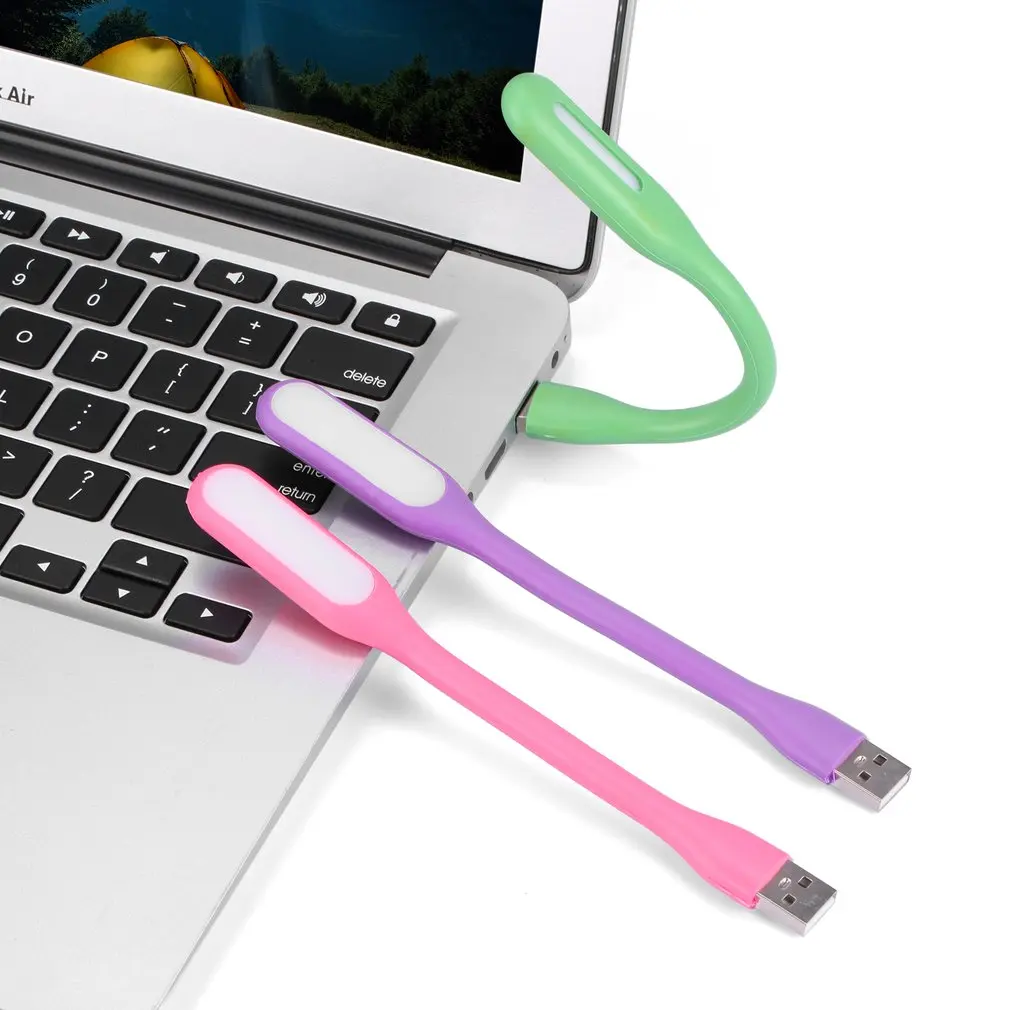 

Portable USB 5V LED Reading Lamp Mini Book Light Foldable Camping Night Lights Table Lamps For Power Bank PC Notebook Laptop