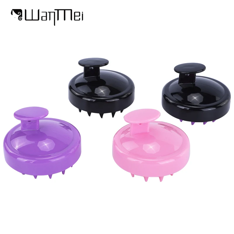 

Щетка для массажа кожи головы, Мягкая силиконовая щетка для массажа кожи головы