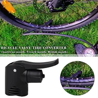 bicycle pump nozzle hose adapter dual pumping bicycle converter connector adapter pump cycling thread tire infla x7w4