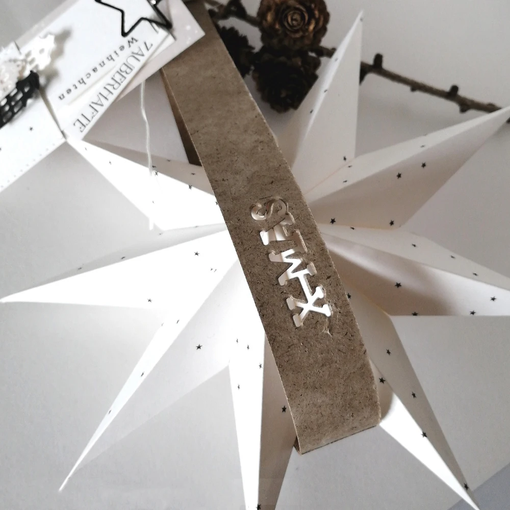 3D складные звезды металлические трафареты для резки штампы скрапбукинга бумага