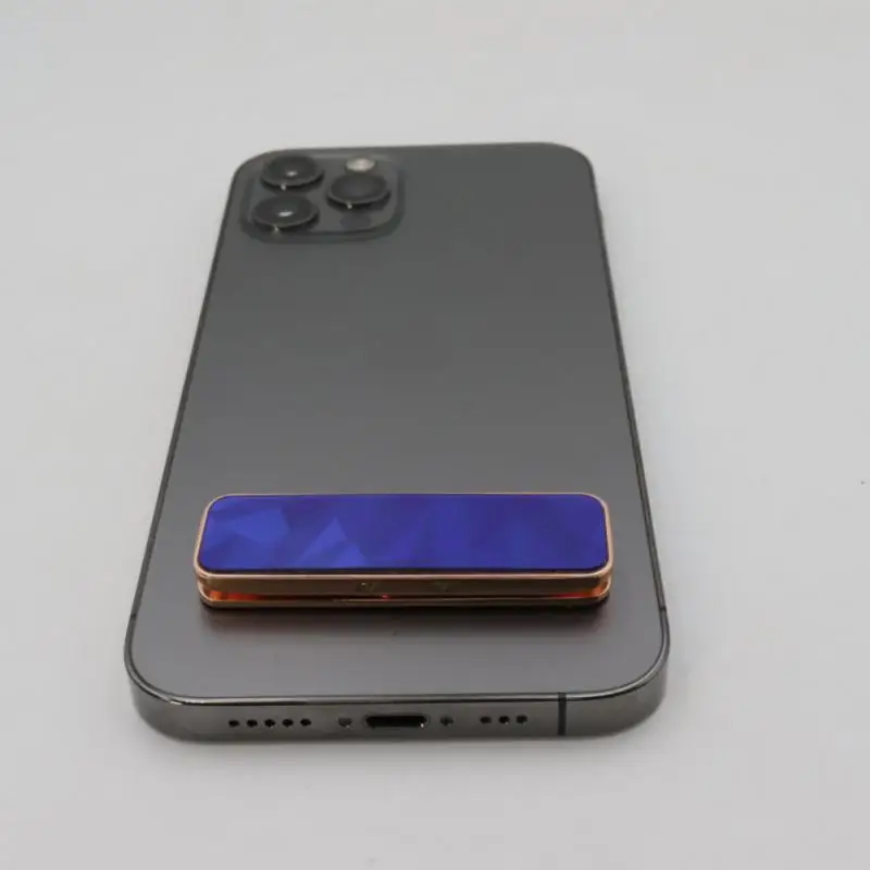 

Cell Phone Kickstand Phone Stand Portable Ultra Thin Desktop Phone Holder Universal Metal Desk Bracket Mount For Iphone Samsung