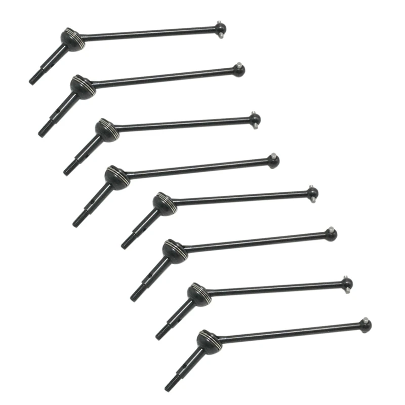 

8Pcs Steel Front Rear Universal CVD Drive Shaft For Wltoys 144001 124018 124019 RC Car Upgrade Parts Accessories
