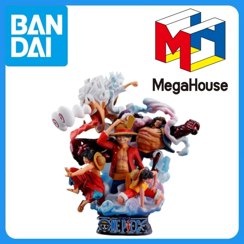 Фото В наличии: Оригинальная фигурка MegaHouse One Piece Monkey D. Luffy Puchirama DX Log Box Re Birth 02 Luffy Special — коллекционная модель по аниме/мультфильму №1