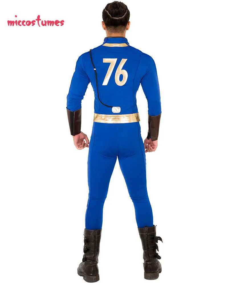 Soldier 76 Cosplay Costume Adult Vault Jumpsuit Two-Piece Suit Jacket Pants