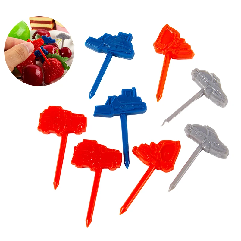 

8 шт., детская вилка для фруктов