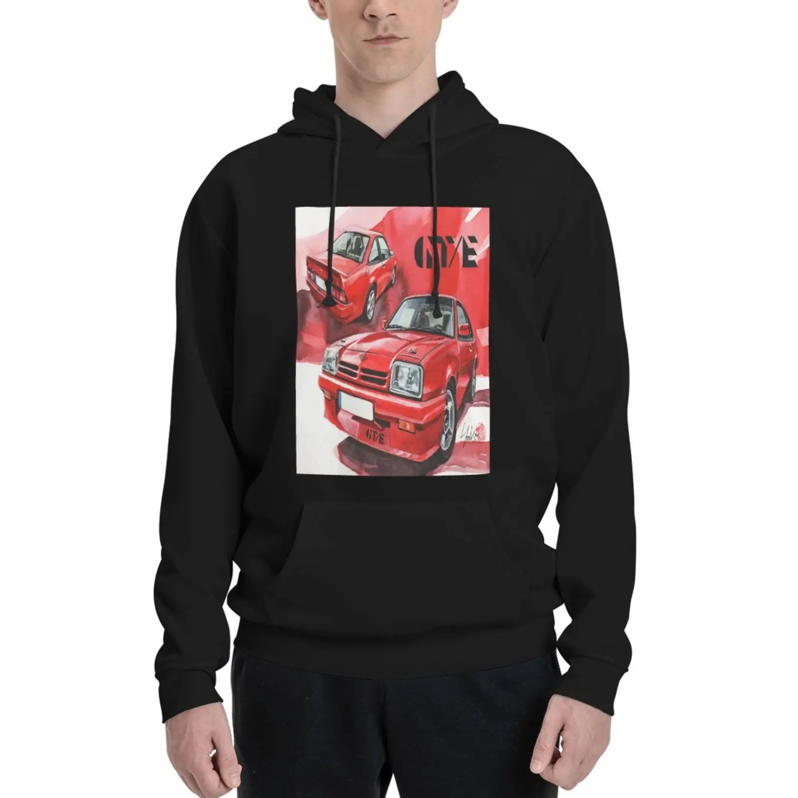 

Opel Manta 2872 Hooded Sweatshirts Hoodie With Zipper Fleece Jacket Men's Sweater Clothes For Teenagers Anime Winter Oversize