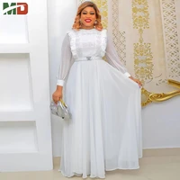 md plus size african party dresses for women 2022 new fashion dashiki ankara chiffon wedding gown elegant muslim kaftan abayas