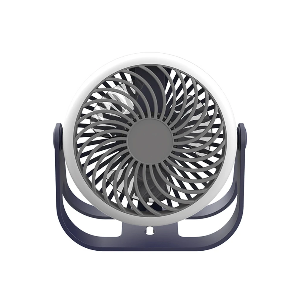 

The Perfect Travel Accessory Portable Desktop Fan with Night Light High Wind Silent and Rechargeable for All Your Cooling Needs