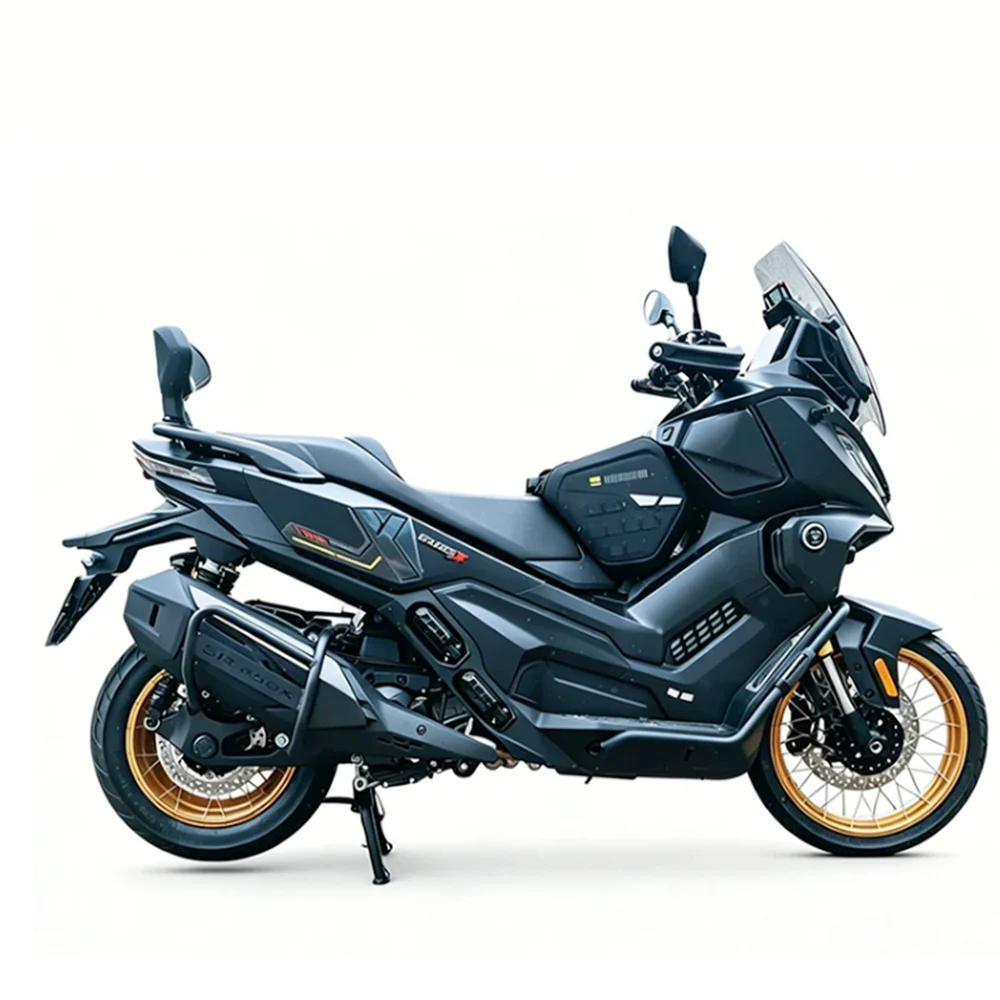 Фото Спинка сиденья для багажной платформы VOGE SR450X, задняя полка Loncin LX400T, спинка пассажирского сиденья, поясничная опора, защита выхлопной трубы №2