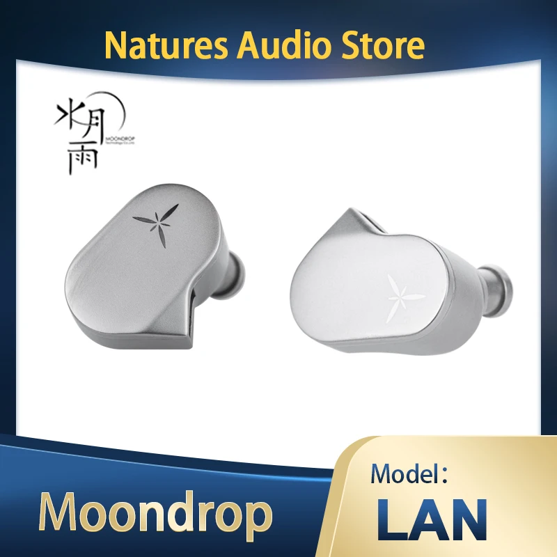 MOONDROP LAN HIFI наушники проводные IEM 0 78 мм купольная композитная диафрагма с