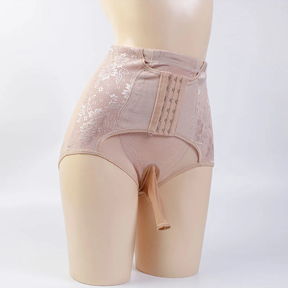 

Men's Abdomen Pants With Jj Sets Of Waist Underwear Sexy Thin Section High Waist Mesh Lace Triangle Abdomen Underwear