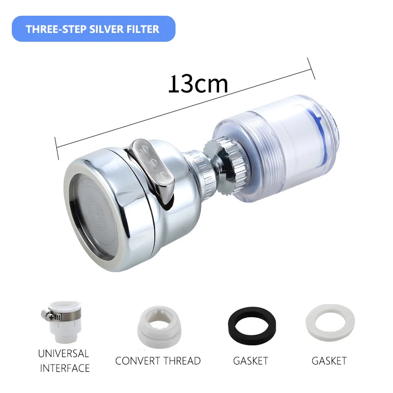 

Аэратор для водопроводного крана, с поворотом на 360 градусов