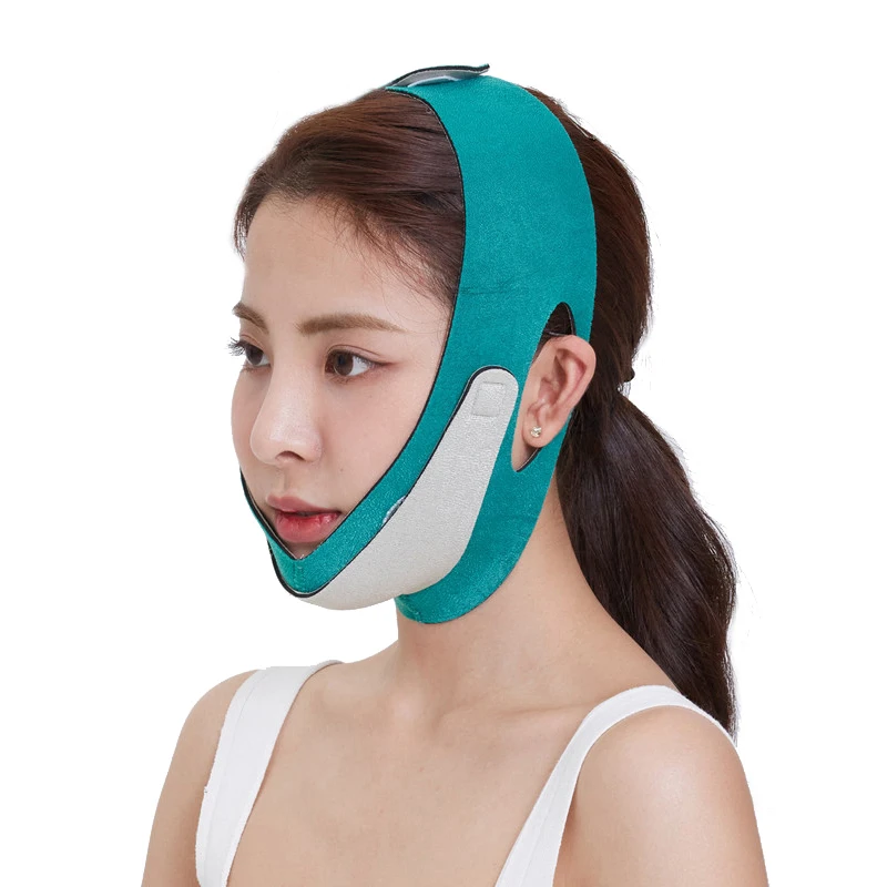 

Лента для подтяжки лица, эластичный пояс для похудения, с двойным подбородком, против морщин