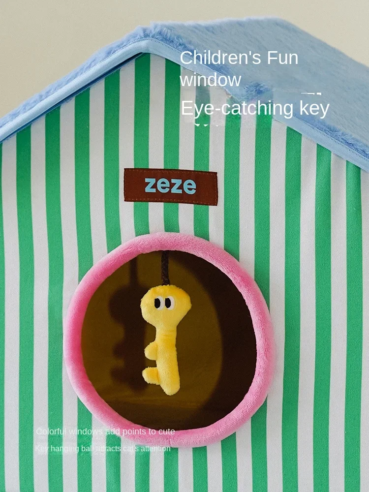 zeze кошачье гнездо складное закрытое лето не занимает больше чем семейное тепло