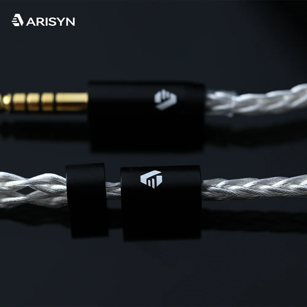 Фото Наушники ARISYN YUN XIU PZT Hybrid+10mm с динамическим драйвером и DLC-диафрагмой, Hi-Fi наушники-вкладыши с кабелем 3.5 мм и 4.4 мм №5