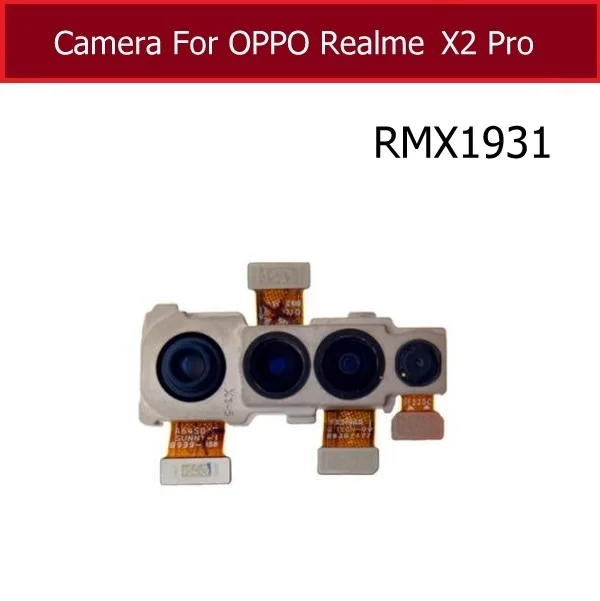 Передняя Задняя камера для Realme X2 маленькая Основная разъем модуля гибкий кабель