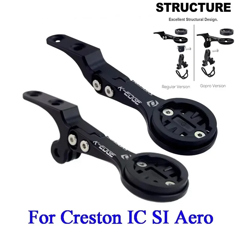 Фото Крепление Syncros IC Aero для Gopro на руль (спидометр, GPS/Garmin/Bryton/Wahoo) – вставки для Creston IC SL Aero Cockpit №1