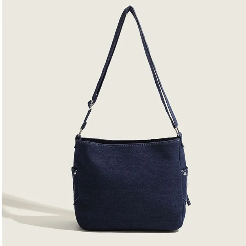 Ita Bag новая японская повседневная джинсовая синяя сумка через плечо женская