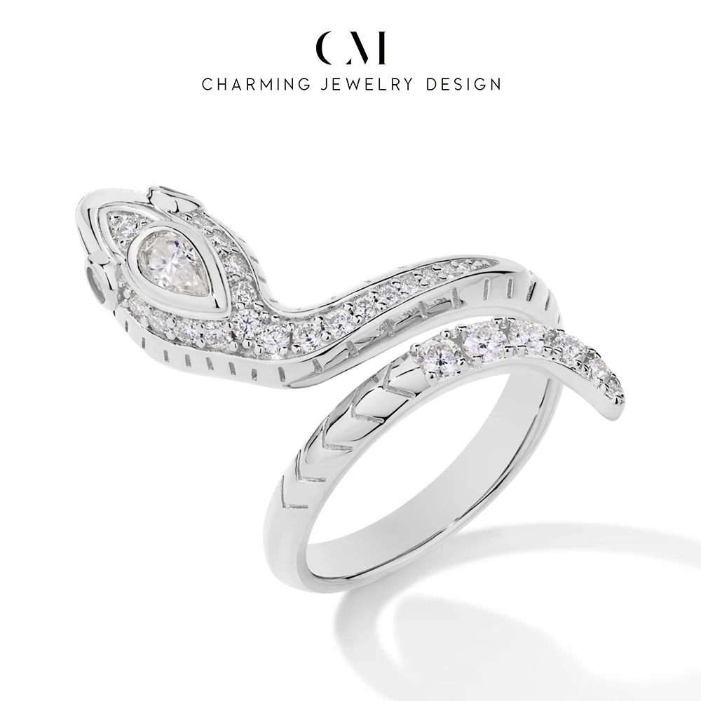 Кольцо с муассанитом и бриллиантами для мужчин женщин очаровательное кольцо в