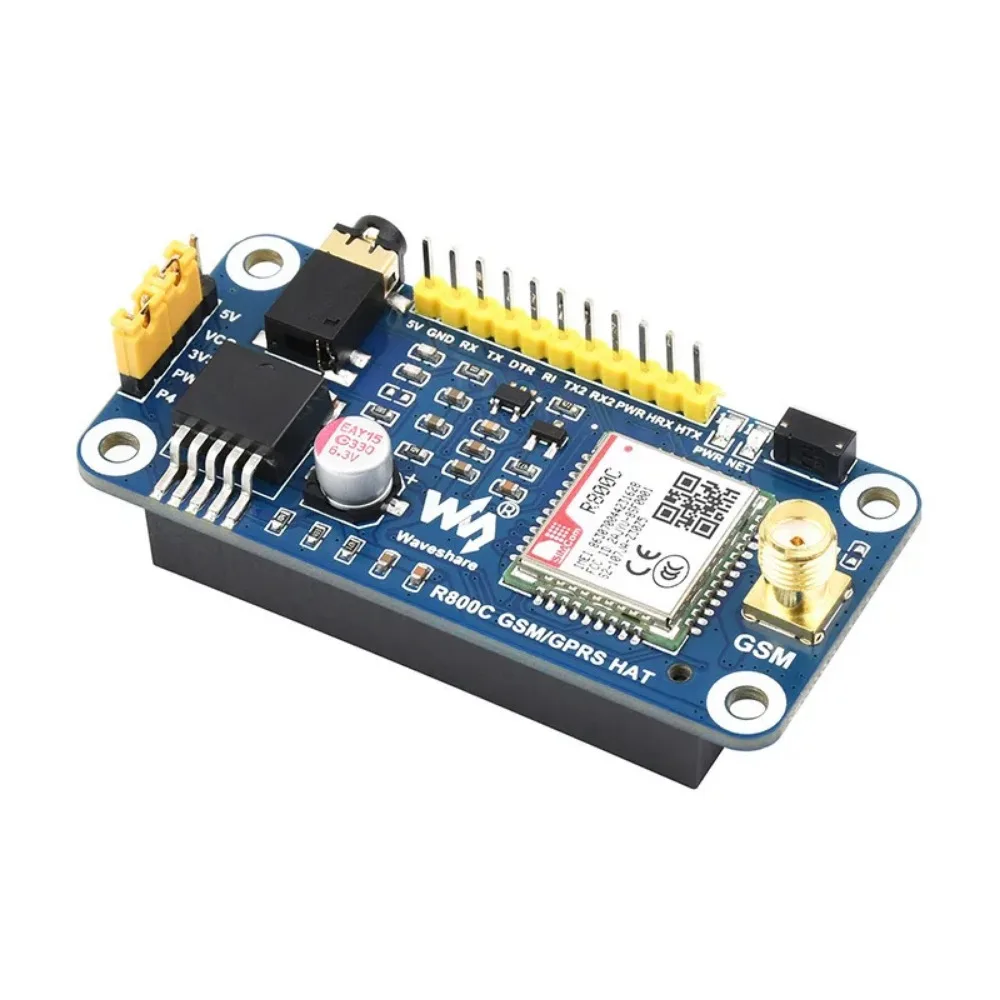 Плата расширения GSM/GPRS R800C модуль вызова отправка и прием сообщений 2G доступ к