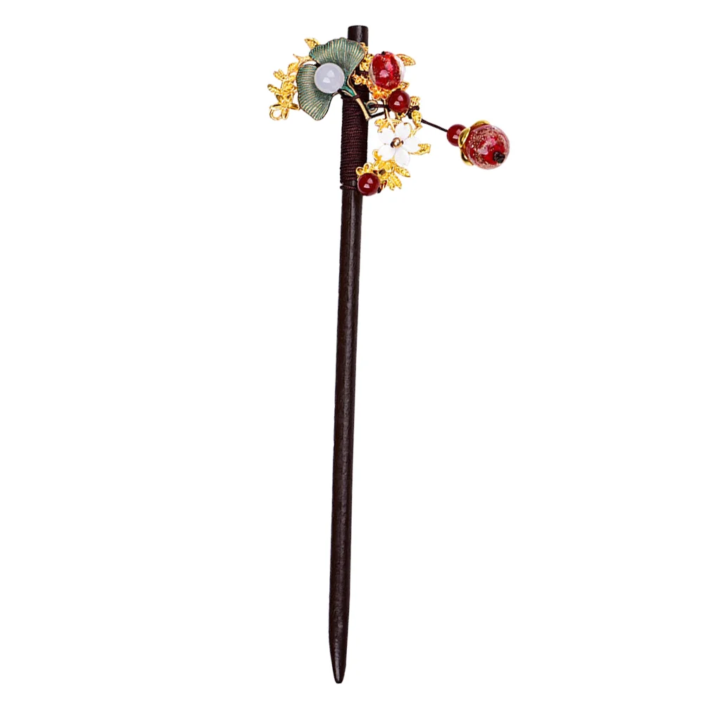 

1pc Floral Hair Delicate Hair Chopstick Chinese Style Hair Accessory