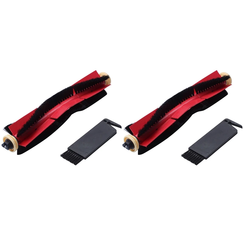 

2X Detachable Main Brush, Cleaning Brush For Xiaomi Roborock S50 S55 S6 E20 E35