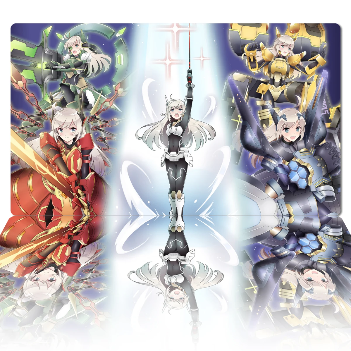 Mat Trading Card Game Mat Rubber Anime Mouse Pad Free Bag