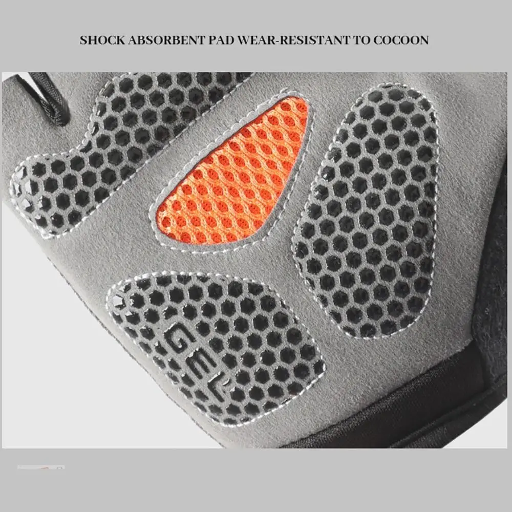 Прочные нескользящие велосипедные перчатки дышащие амортизирующие для