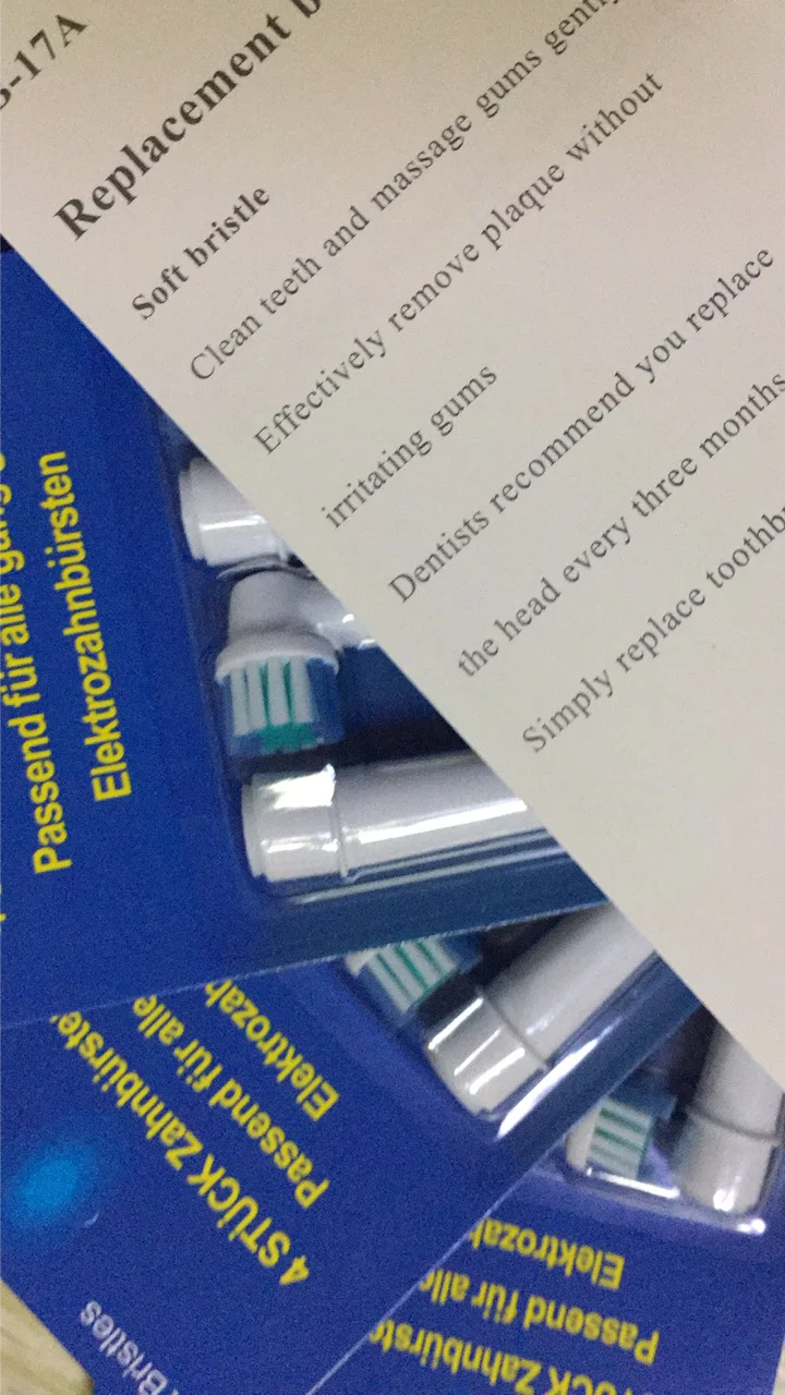Сменные насадки для зубной щетки, Ультрамягкая регулирующая головка для тщательного ухода за зубной щеткой, EB17, EB18, EB20, EB25, EB30, EB50, EB60 Сменные насадки для зубной щетки, Ультрамягкая регулирующая головка для тщательного ухода за зубной щеткой, EB17, EB18, EB20, EB25, EB30, EB50, EB60