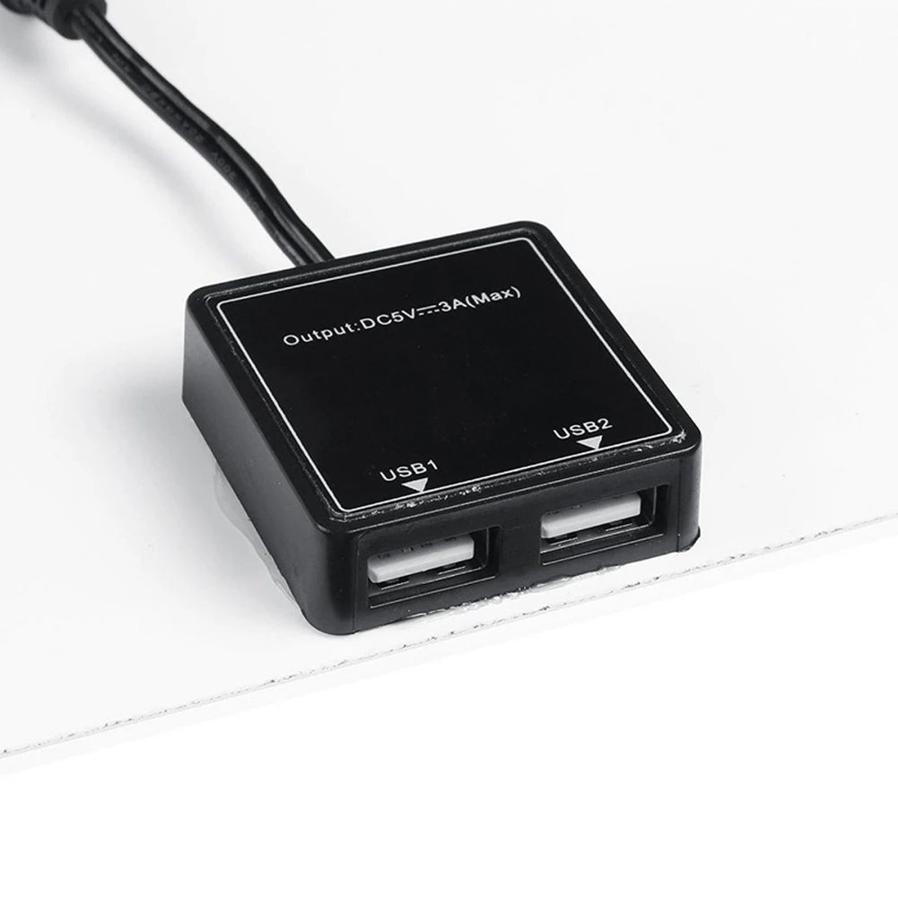 20 Вт 18 В Гибкая солнечная панель Монокристаллическая ПЭТ-пленка 2 USB-порта