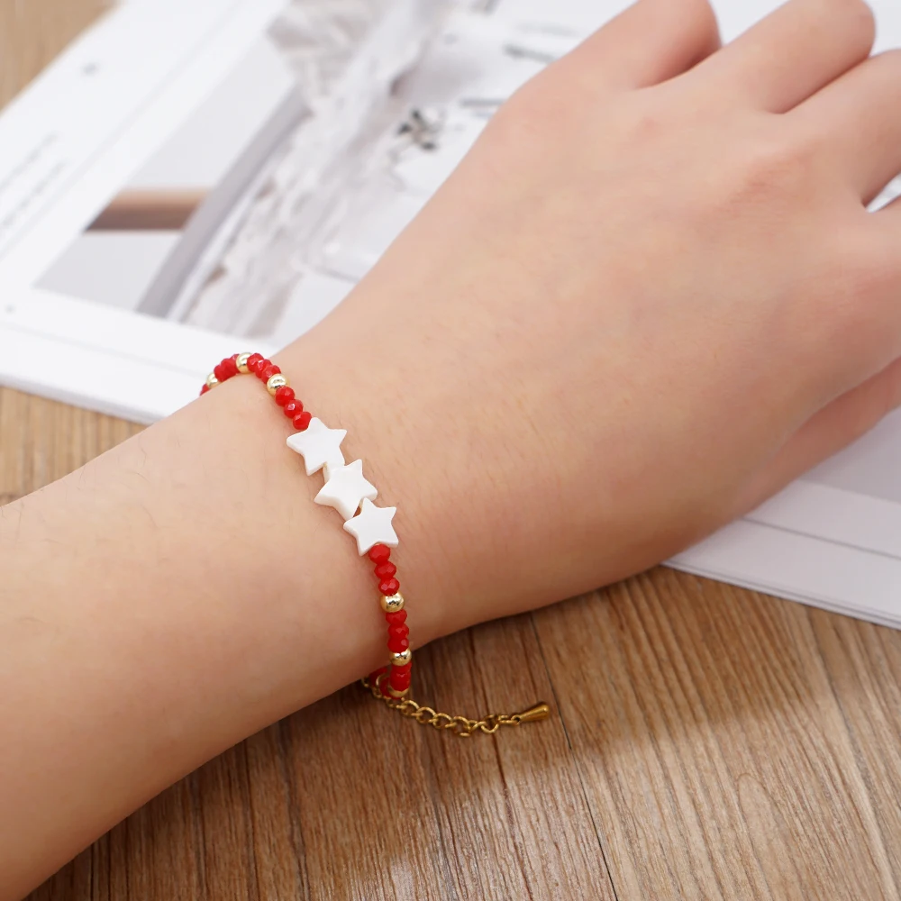 Женские браслеты Go2Boho с искусственными звездами подарок модные ювелирные
