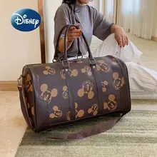 Disney Mickey New Fashion Women's Travel Tote Bag Men's and Women's Luggage Bag Large Capacity One-shoulder Messenger Bag
