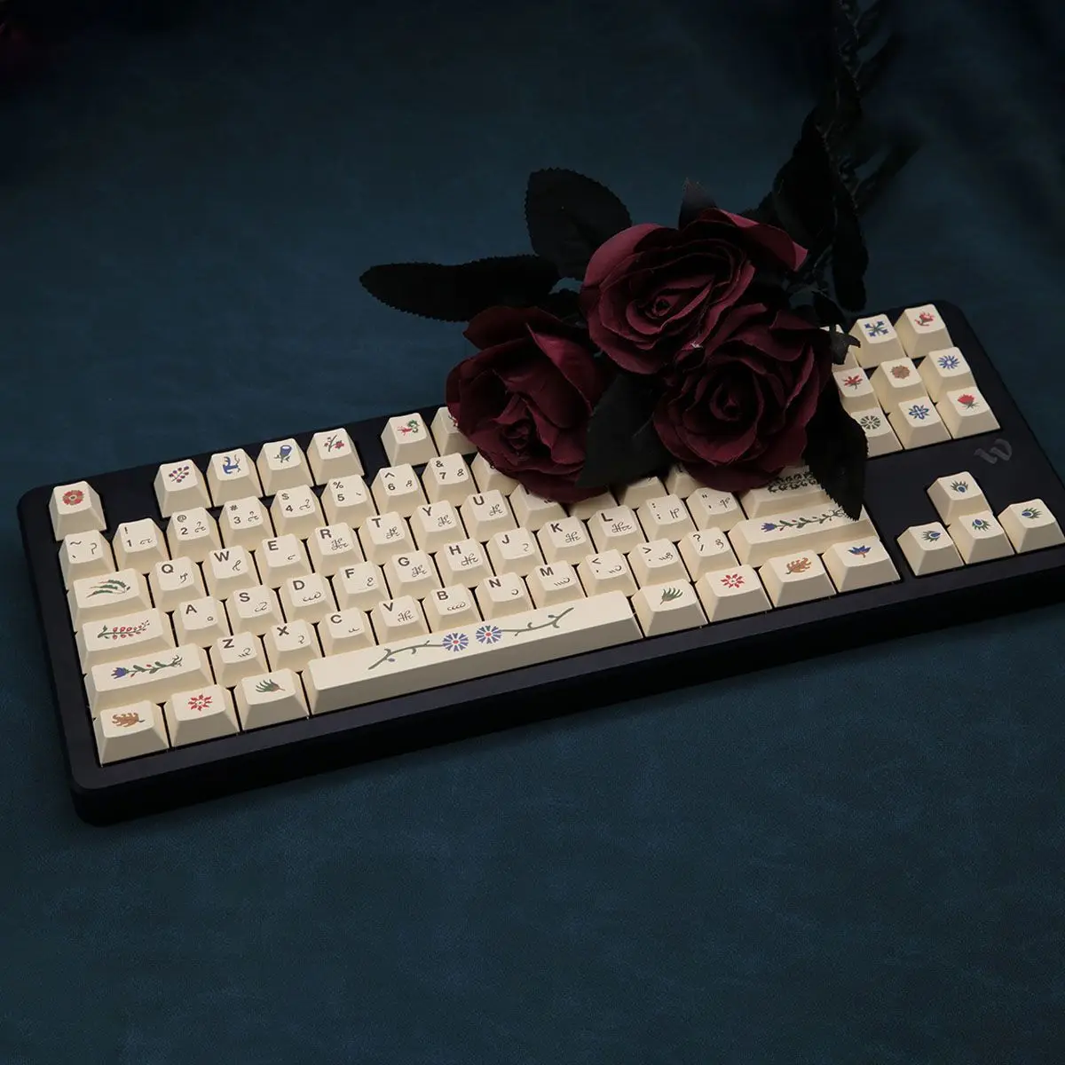 

Voynich Manuscript Pattern Key Cap for Mechanical Keyboard 149 Full Set Match MX 64/68/75/84/87/98/104 DIY Keycaps