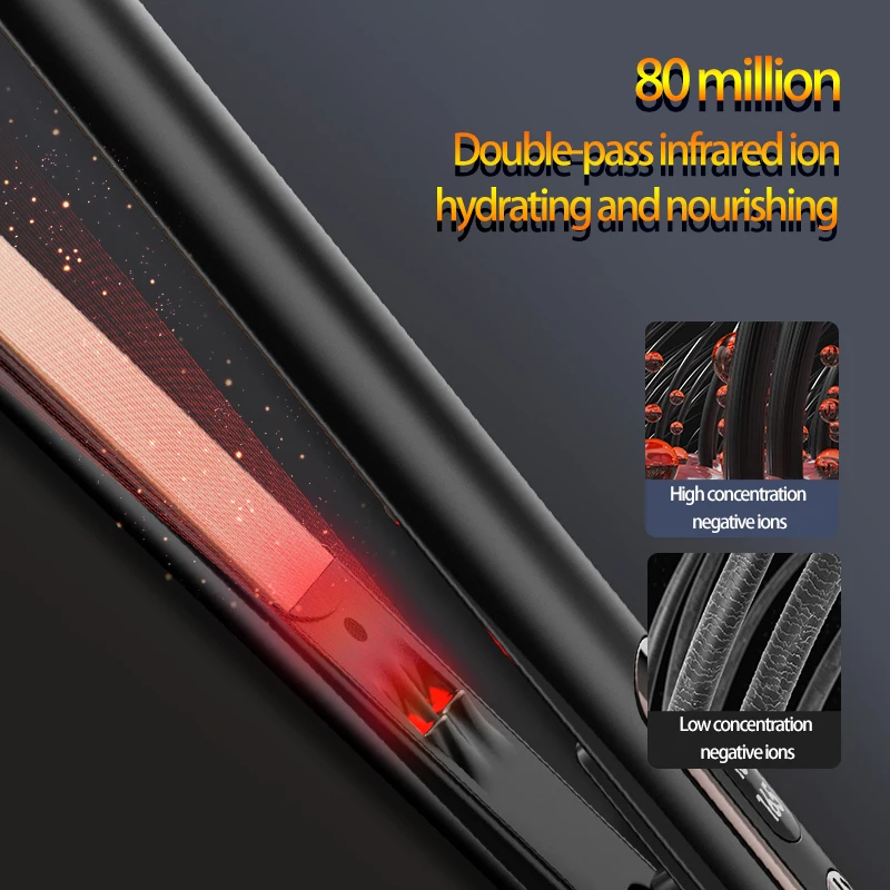 Расческа-выпрямитель для волос с отрицательными ионами