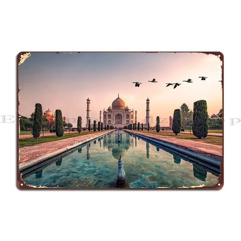 

Металлический фотоплакат с надписью «Good Morning Agra»