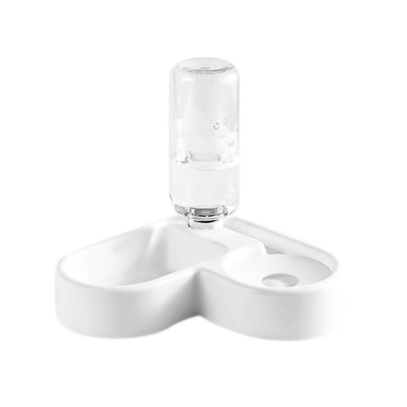 

2 in 1 Pets Feeder Automatic Cat Feeder and Water Dispenser for Cat/Small Dog Big Capacity 500ML