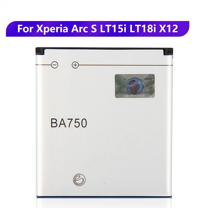 

Replacement Battery BA750 For SONY Xperia Arc S LT15i X12 LT18i X12 Rechargeable Phone Battery 1460mAh