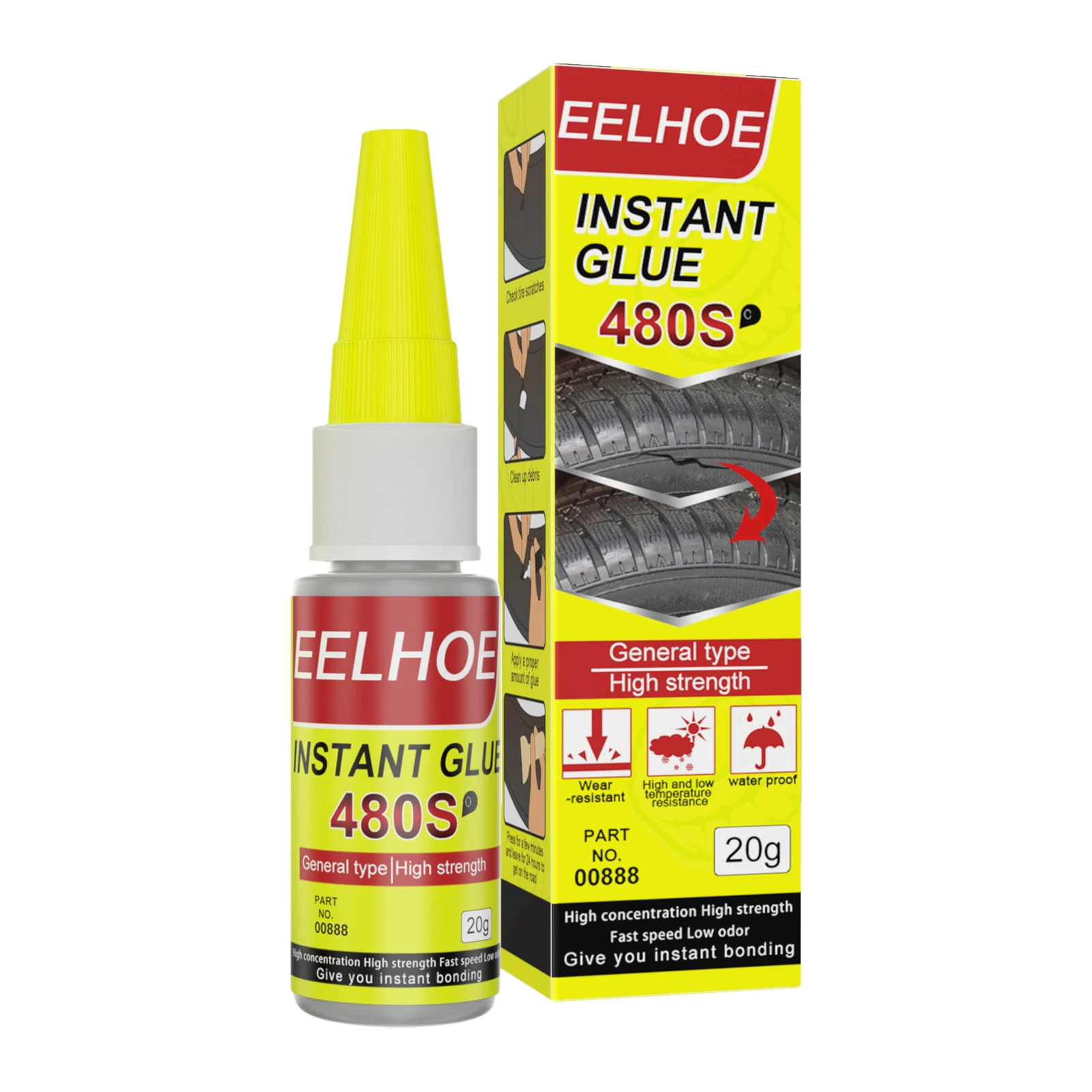 

Car Rubber Glue Adhesive Tire Repair Glue Black Strong Adhesive Tire Sealers Multifunction Sealant For Car Door Black Headphone