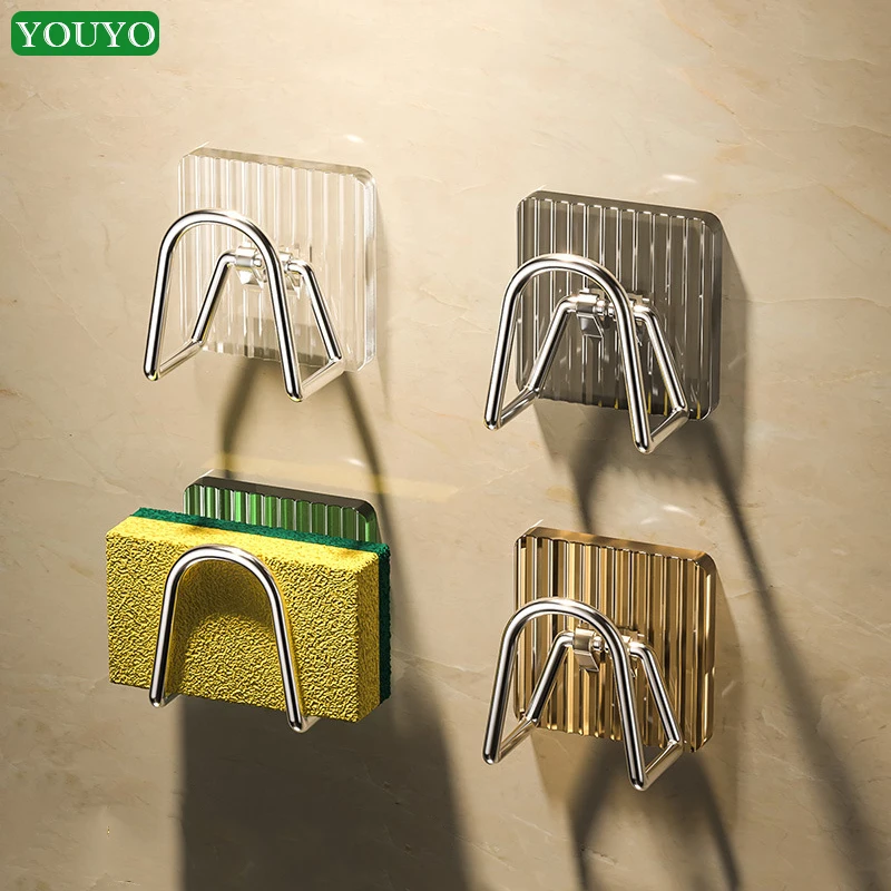 

Домашний настенный крючок, компактный самоклеящийся Многофункциональный сверхпрочный крючок для хранения, 5 шт., для ванной комнаты, кухни